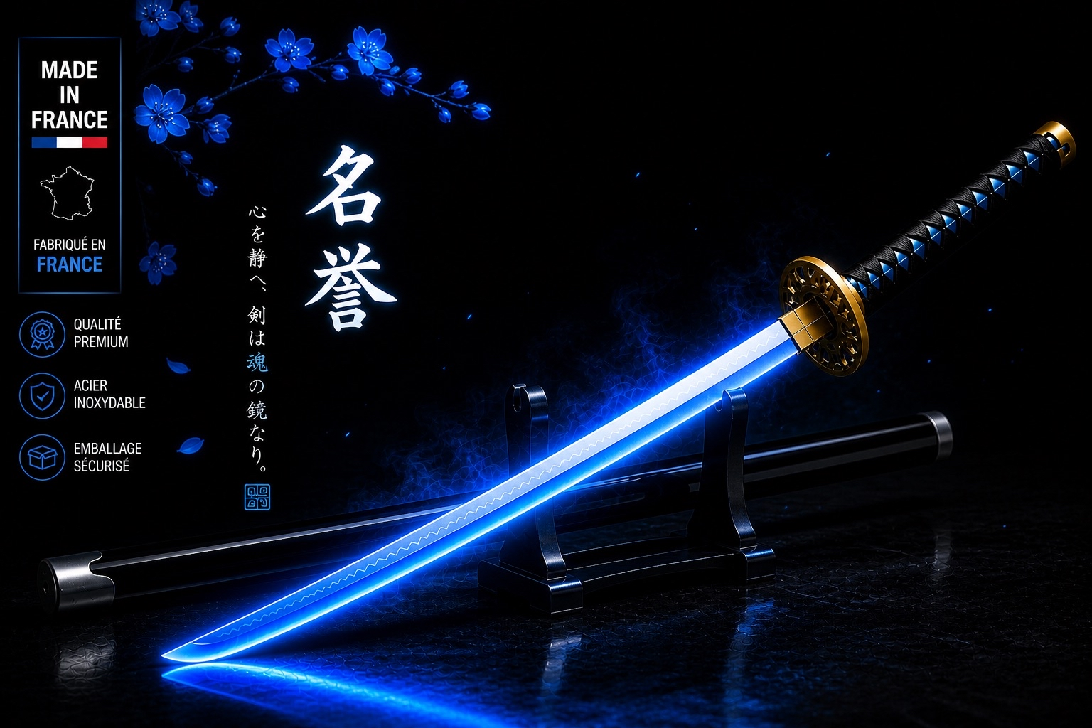 Katana LED & Fumée Demon Slayer