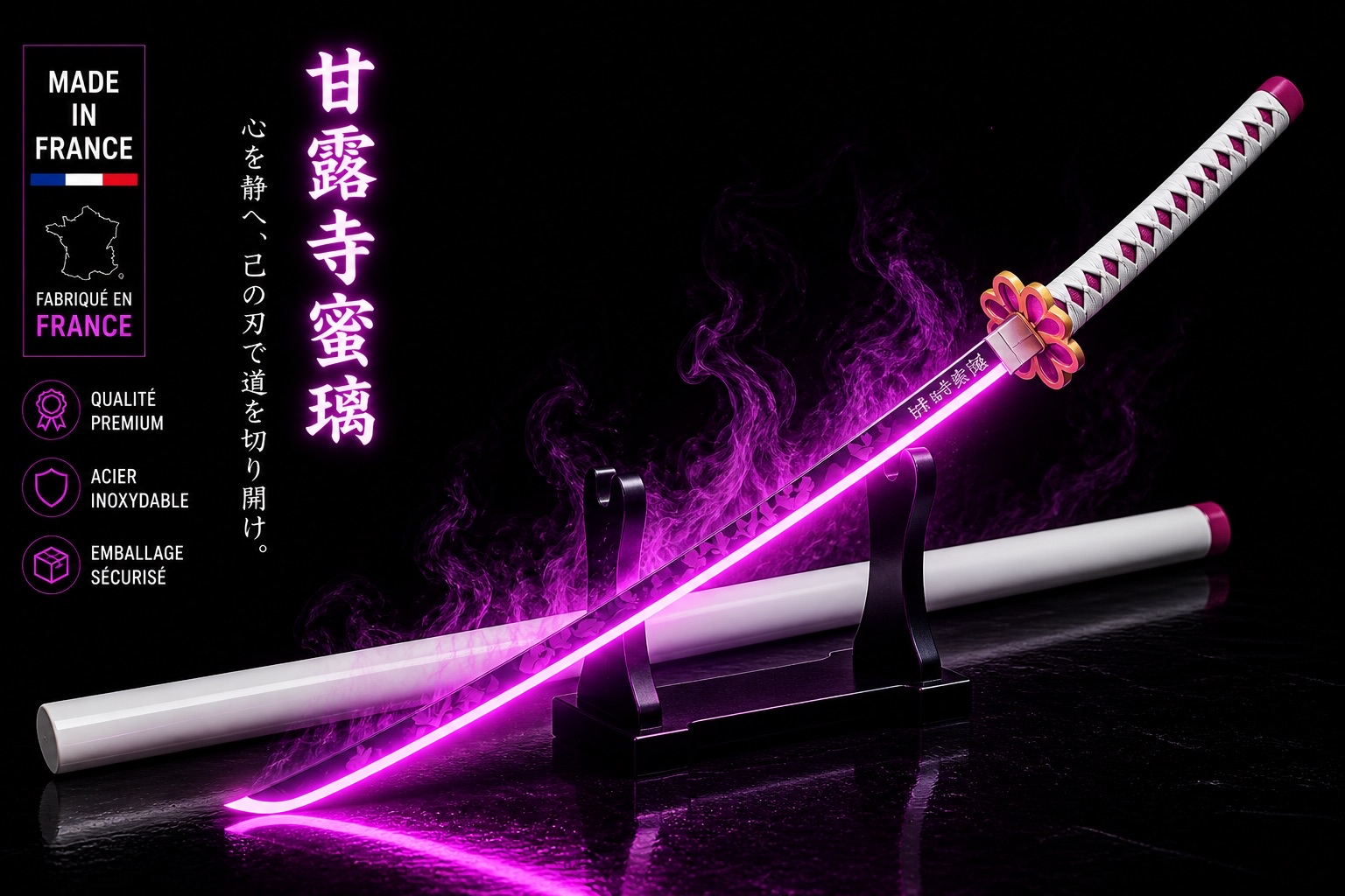 Katana LED & Fumée Demon Slayer