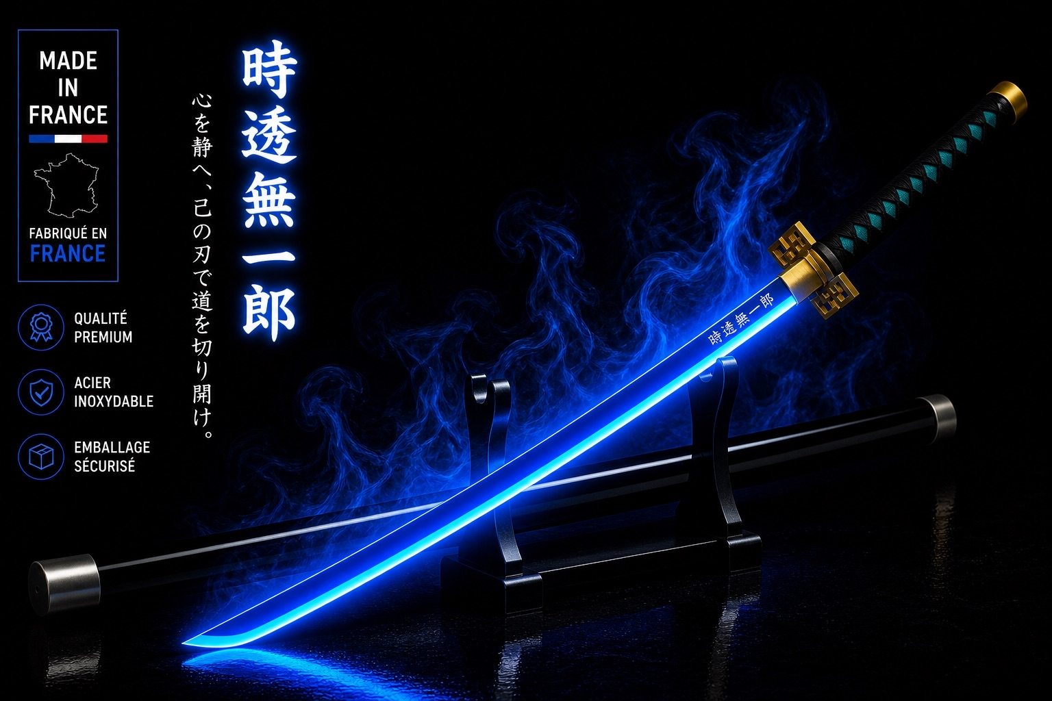 Katana LED & Fumée Demon Slayer