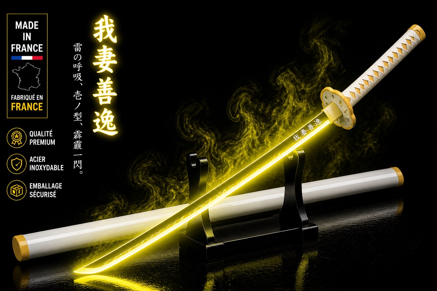 Katana LED & Fumée Demon Slayer